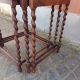 Mahogany nesting tables, set of 3