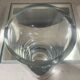 Large crystal cylinder vase - France