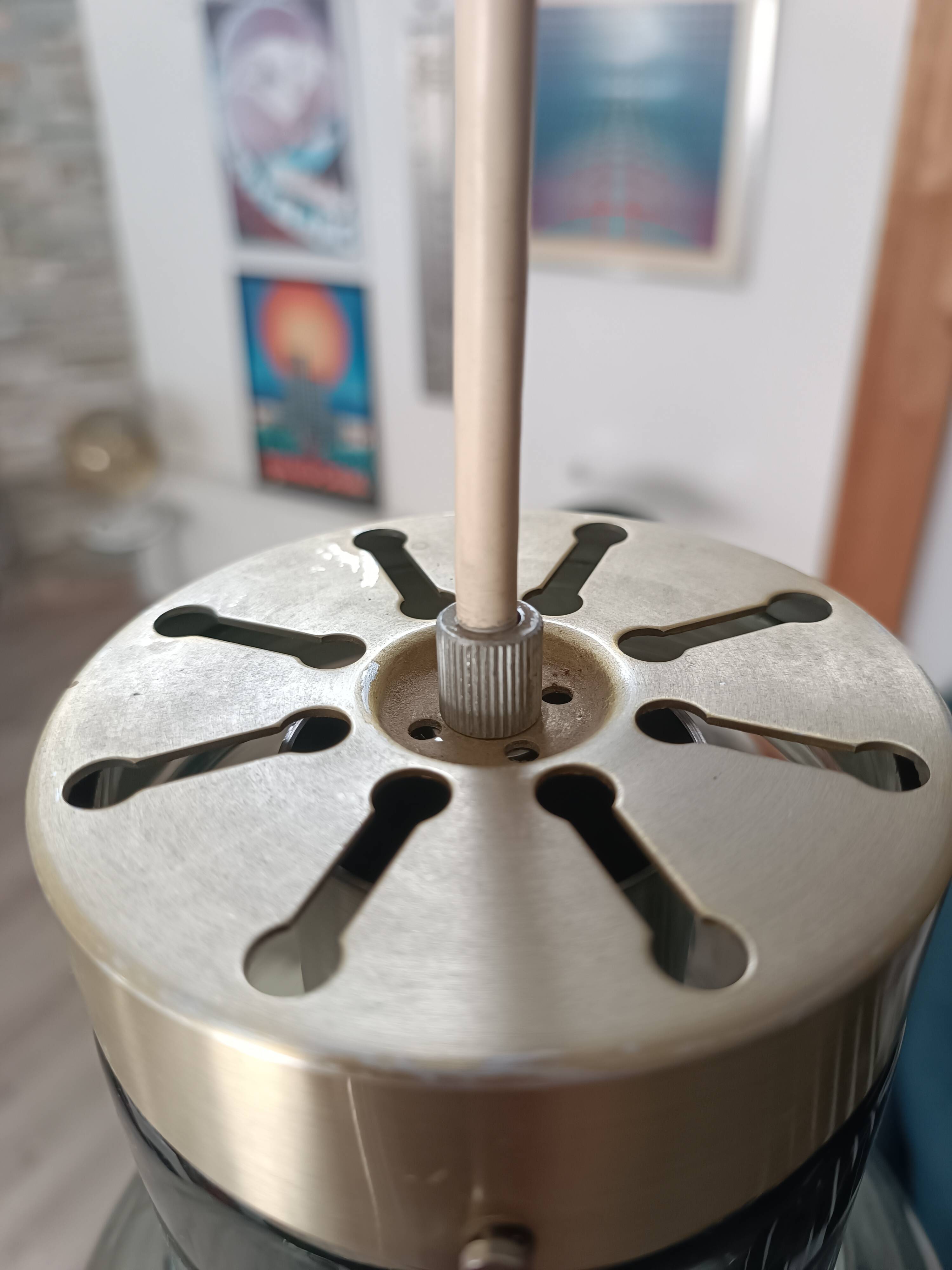 Lampe suspendue Bulb par Frank Ligtelijn pour Raak 1970s