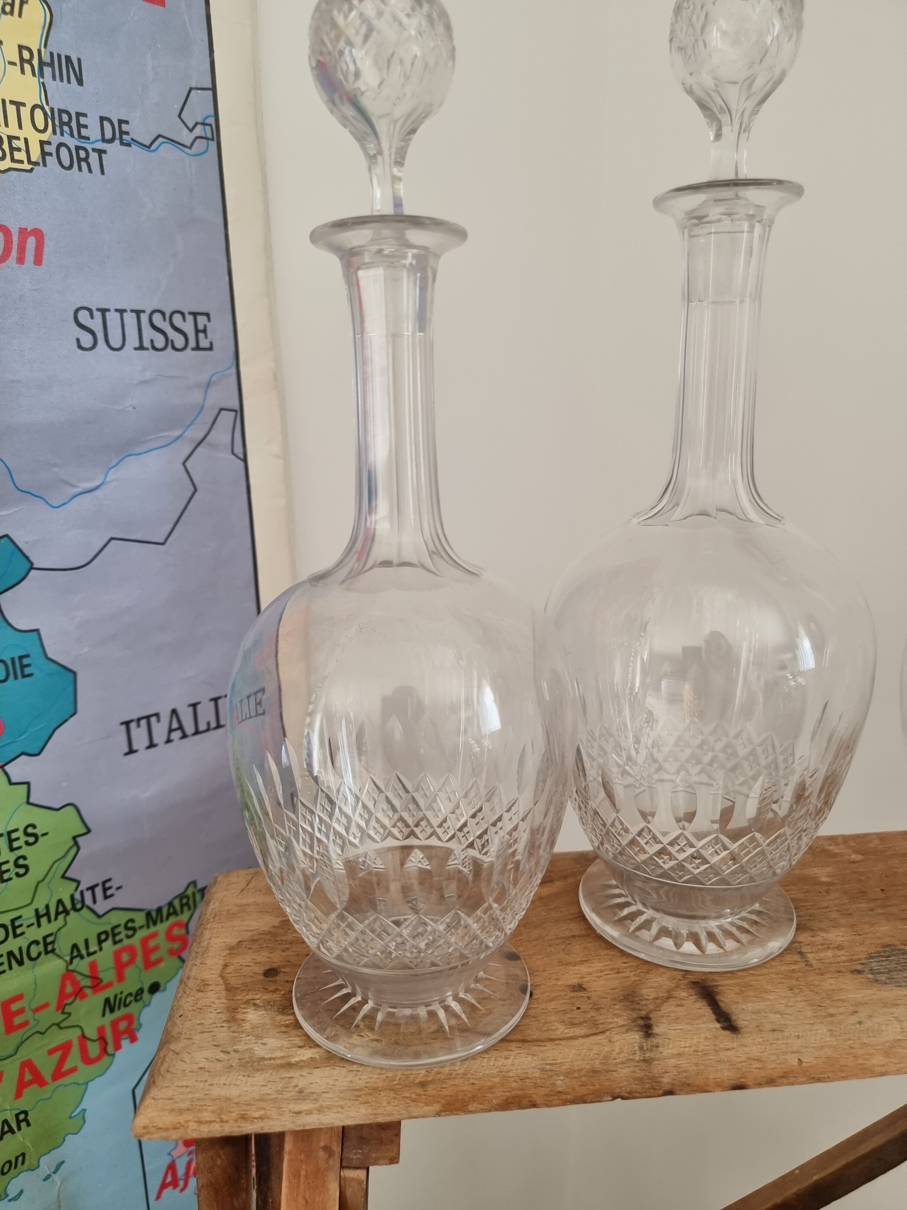 Trio D'Objets De Décoration En Cristal - Neuf Sans Emballage