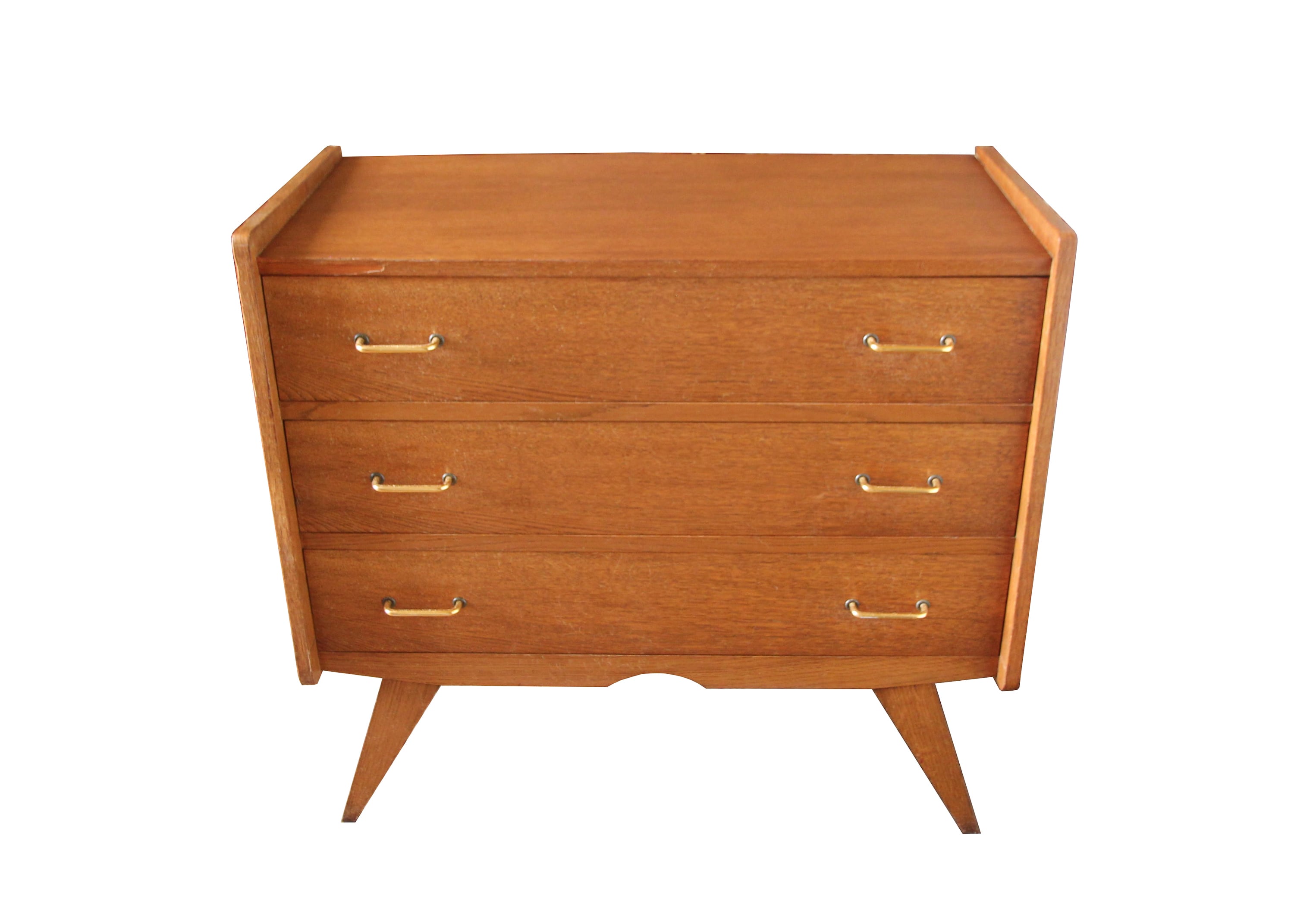 Commode vintage pieds compas