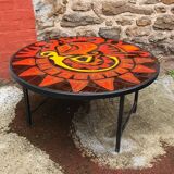 1950s ceramic coffee table