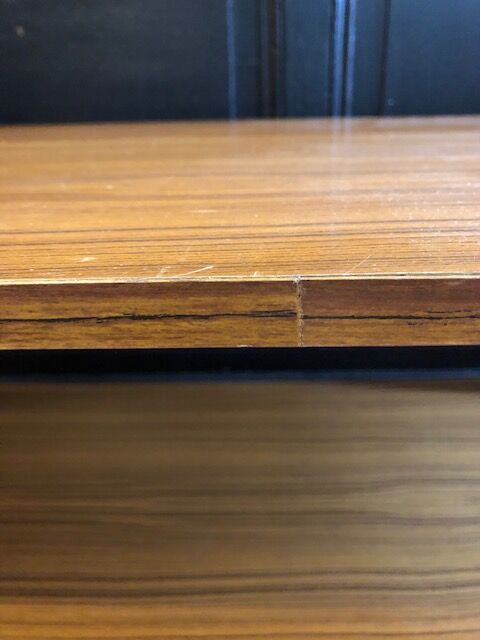 Scandinavian coffee table compass foot