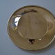 Round silver-plated serving plate or dish, diameter 30 cm.