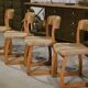 Ensemble de 6 chaises ‘Traîneau’ vintage 1960’s