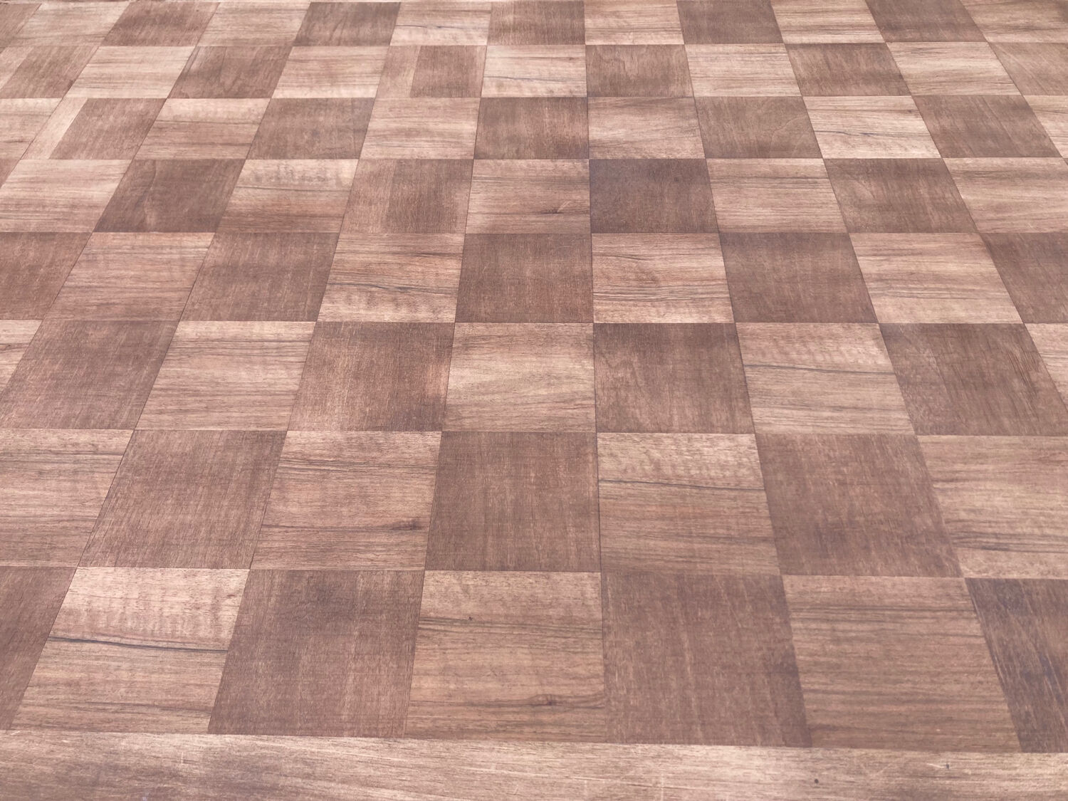 Louis XV style walnut table with a natural wood top.