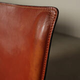 Set of four Cab 412 dining chairs by Mario Bellini for Cassina, 1977