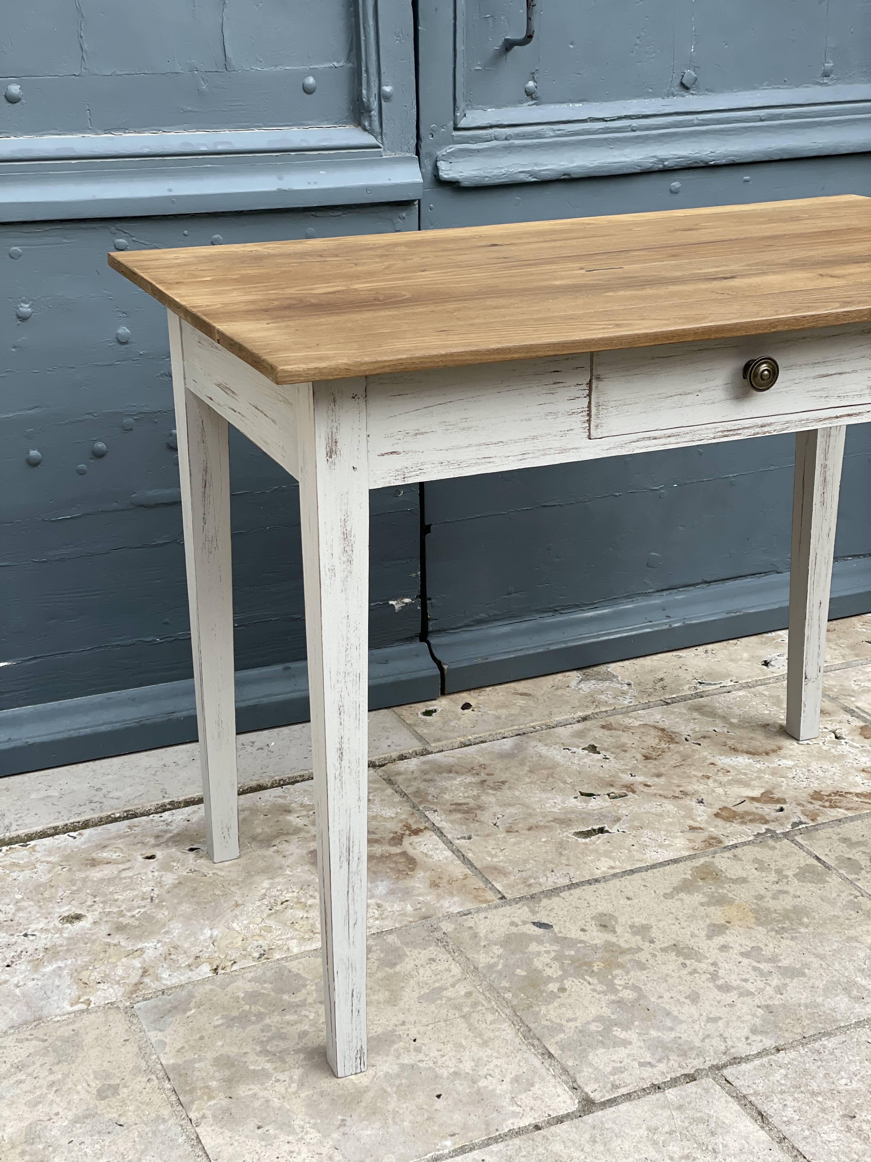 Patinated desk