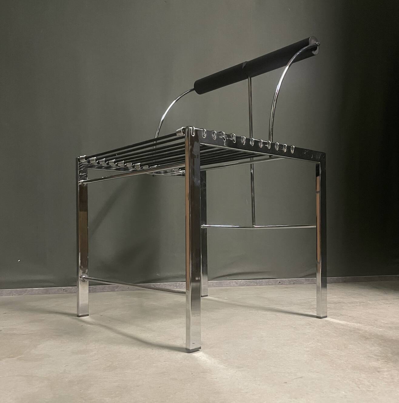 Rare post modern  side chair 1980's