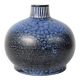 Vintage blue ceramic vase by Thoms Keramik, Germany, 1960s–1970s