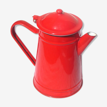 Coffee maker, enamelled steel pitcher