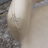 Pair of vintage swivel armchairs design xxeme