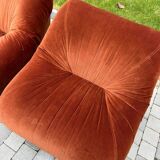 Pair of vintage 70's armchairs