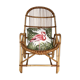 Vintage rattan armchair