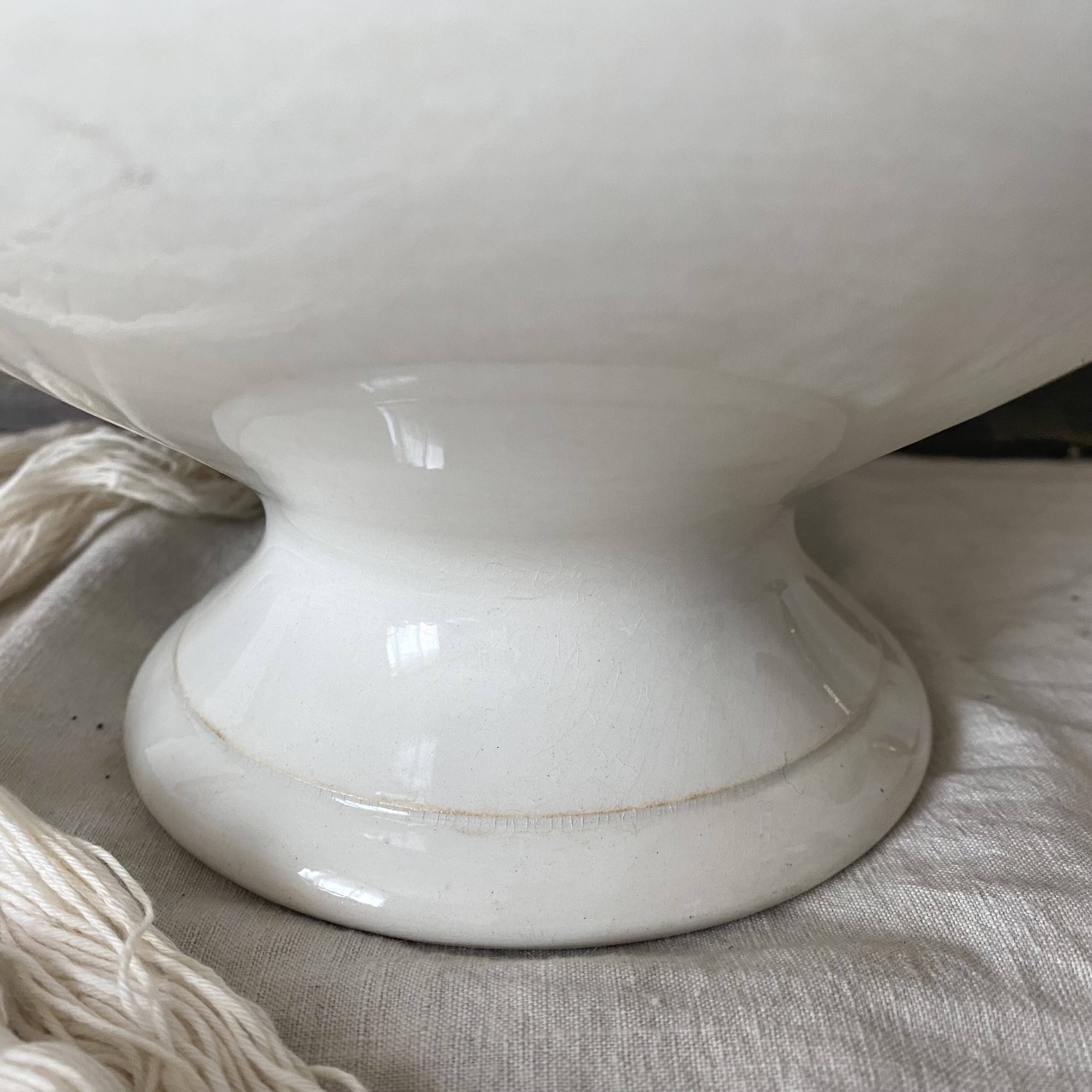 Antique St Amand soup tureen