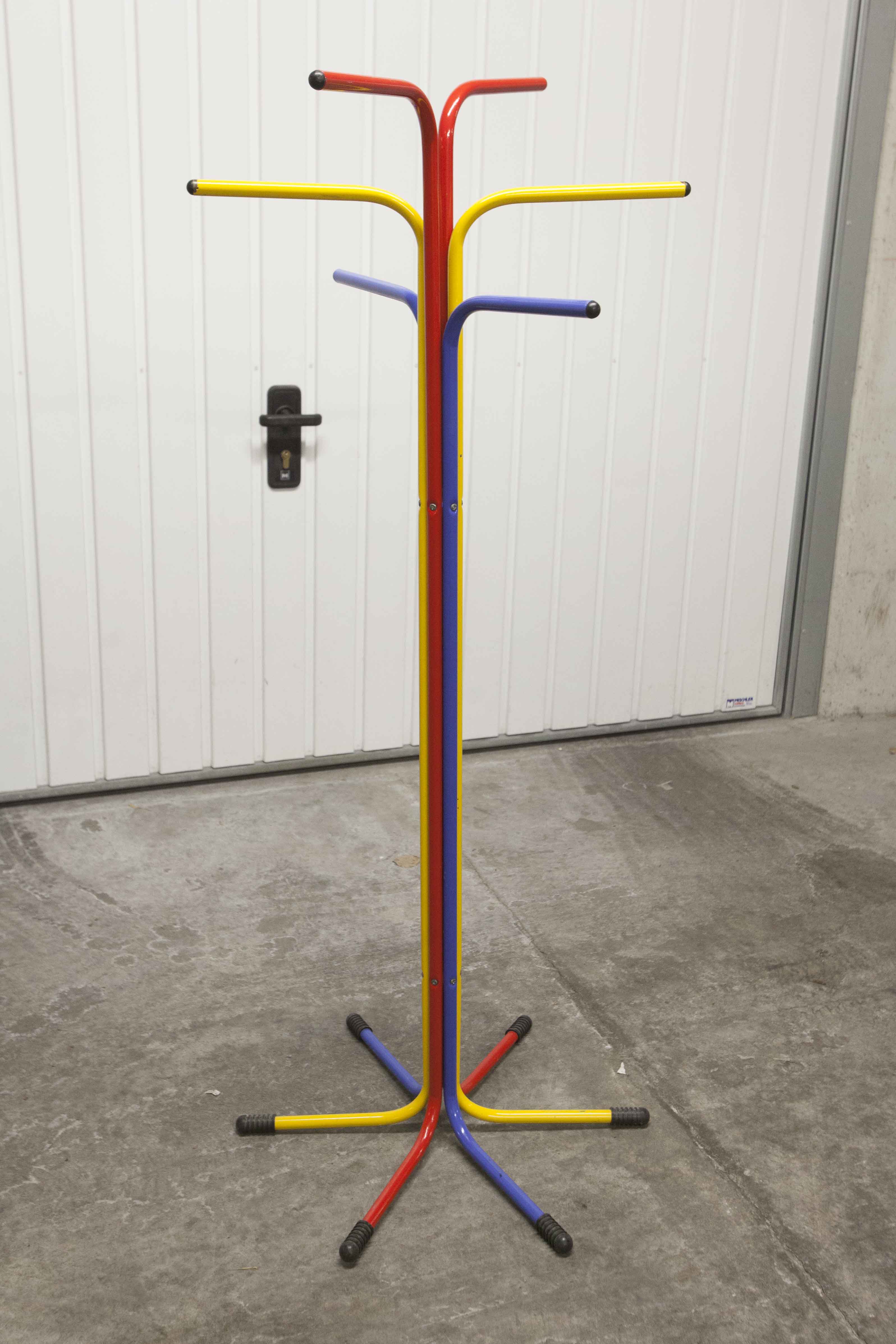Child coat rack Ikea 1980 colored