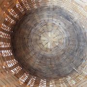Wicker cache-pot