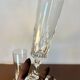 2 verres à champagne Baccarat m. Richelieu