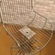 Metal chair by Gastone Rinaldi 1960 cushion piet mondrian very good and