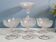 7 crystal champagne coupes