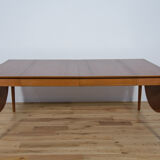 Table à manger extensible en teck, années 1960