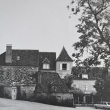 Anonymous film photo hotel restaurant les falaises gluges circa 1970