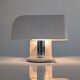 Lampe de table en métal plegado, Italie, années 1970