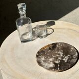 Dish in petrified wood