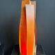 Wood slat lamp in Scandinavian style