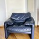 Fauteuil Maralunga par Vico Magistretti pour Cassina
