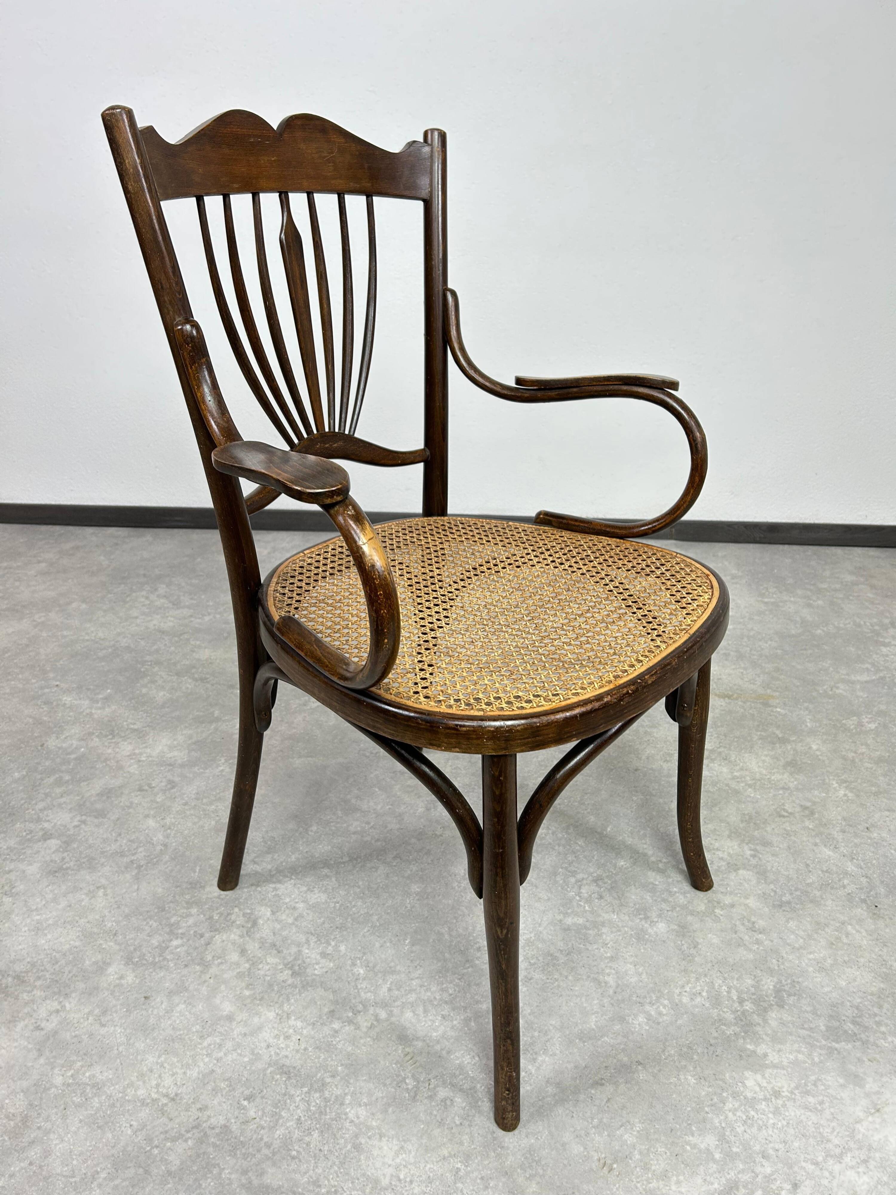 Art Nouveau seating group by Fischel Austria