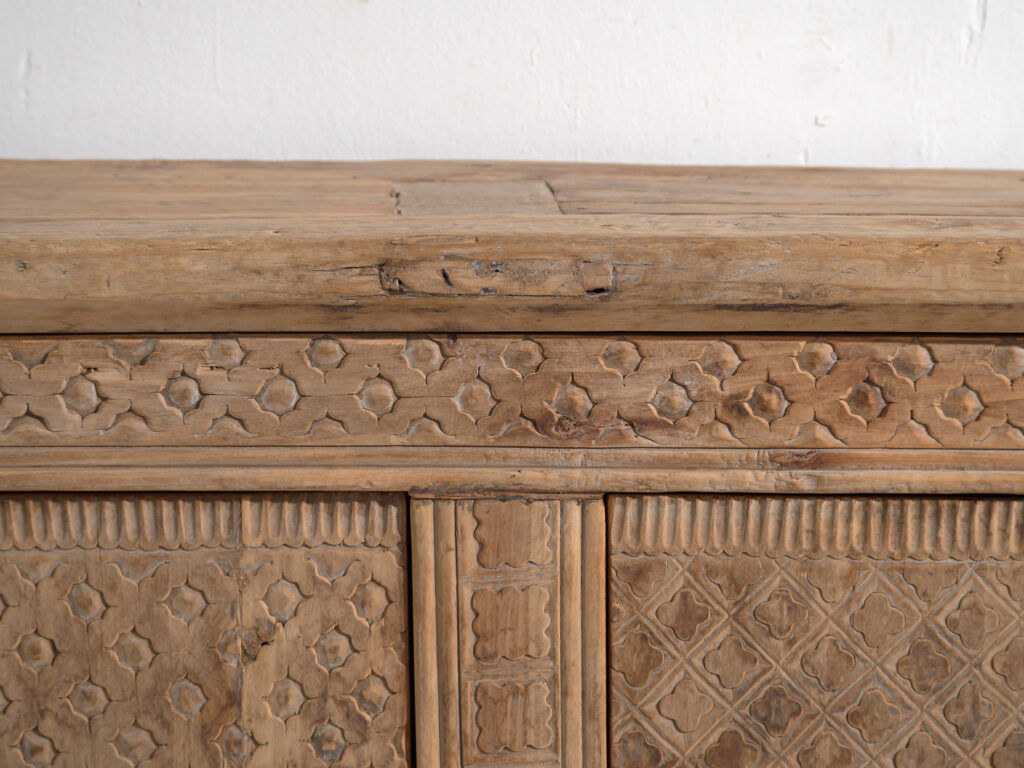 Antique carved pine buffet – China, circa 1900