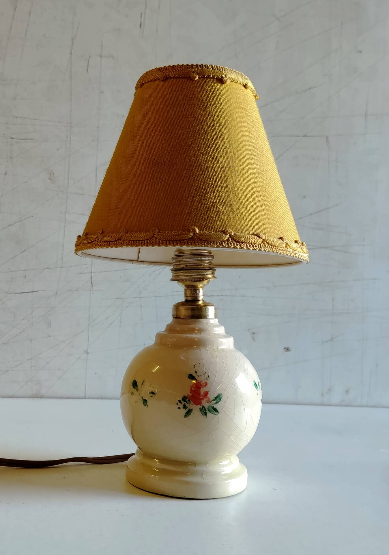 Vintage ceramic table lamp - 1950s/60s