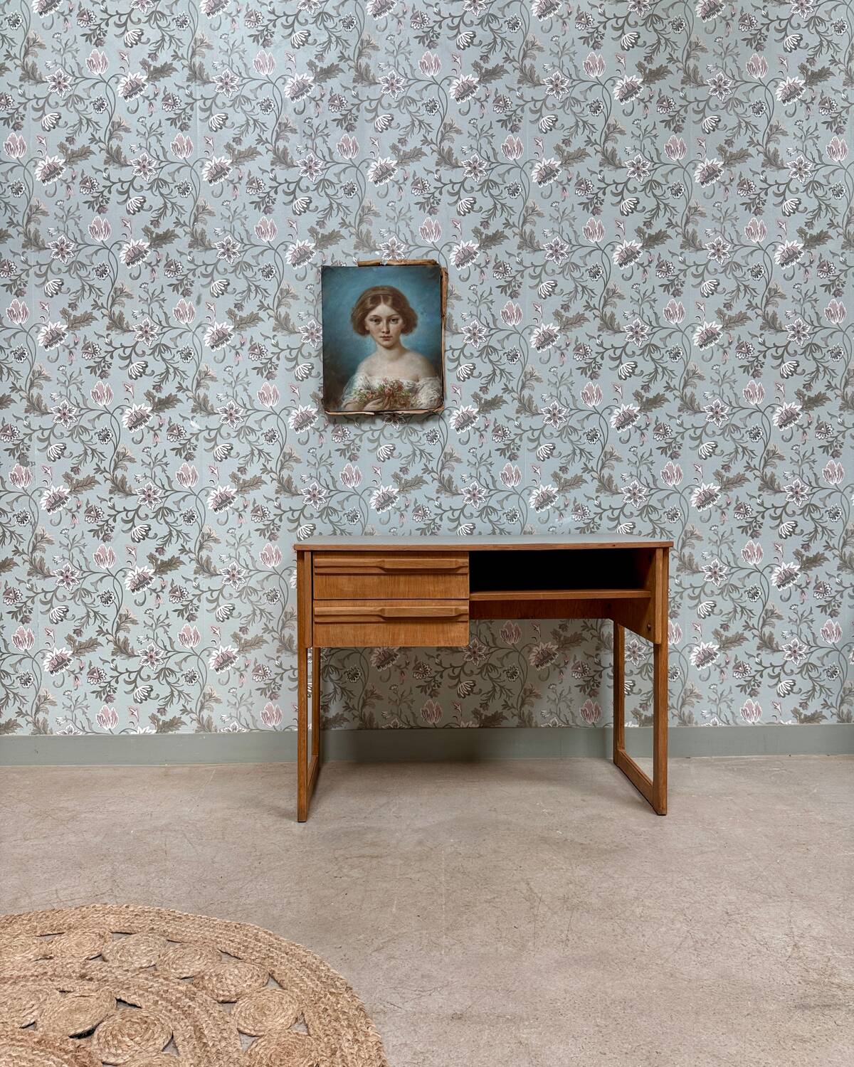 Oak desk from the 70s (renovated)