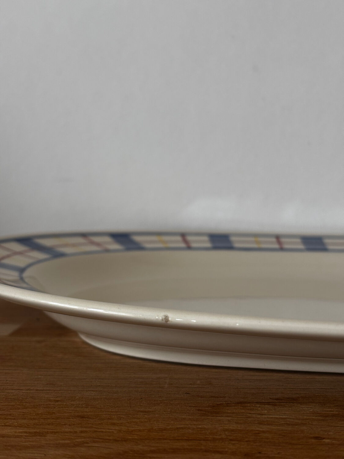 Oval plate Villeroy and Boch model Odette