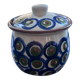 Blue pea sugar bowl