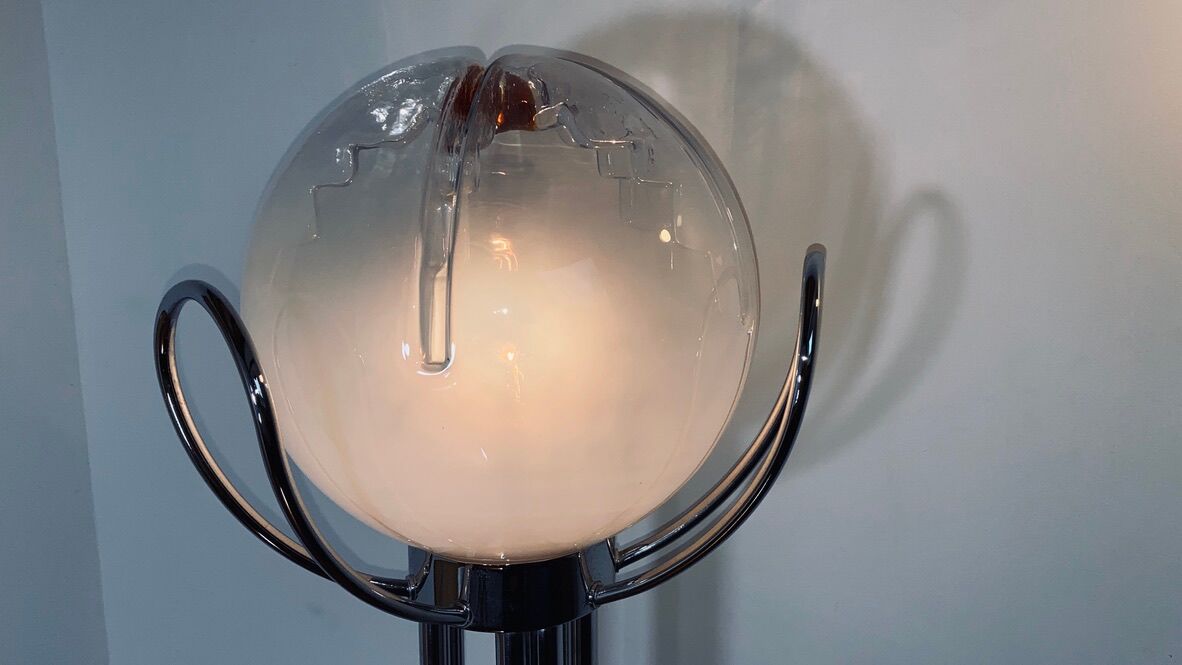 wall lamp Murano Space Age Mazzega 1970