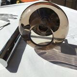 Sciolari smoked globe sconce 1970