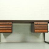 Bureau en palissandre du milieu du siècle par Kai Kristiansen