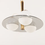 Italian Mid Century Chandelier in Romeo Rega Style, 1970s
