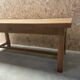 Table de ferme en chêne massif 180cm