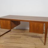 Bureau Modèle 70 en Teck par Kai Kristiansen pour Feldballes Møbelfabrik, 1960s