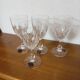 4 verres en cristal Saint Louis