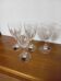 Set of 4 Saint Louis crystal glasses