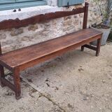Old wooden bench