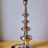 Space age lamp in chrome metal from the 1970s.