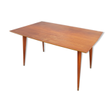 Scandinavian expandable table in teak, 1950