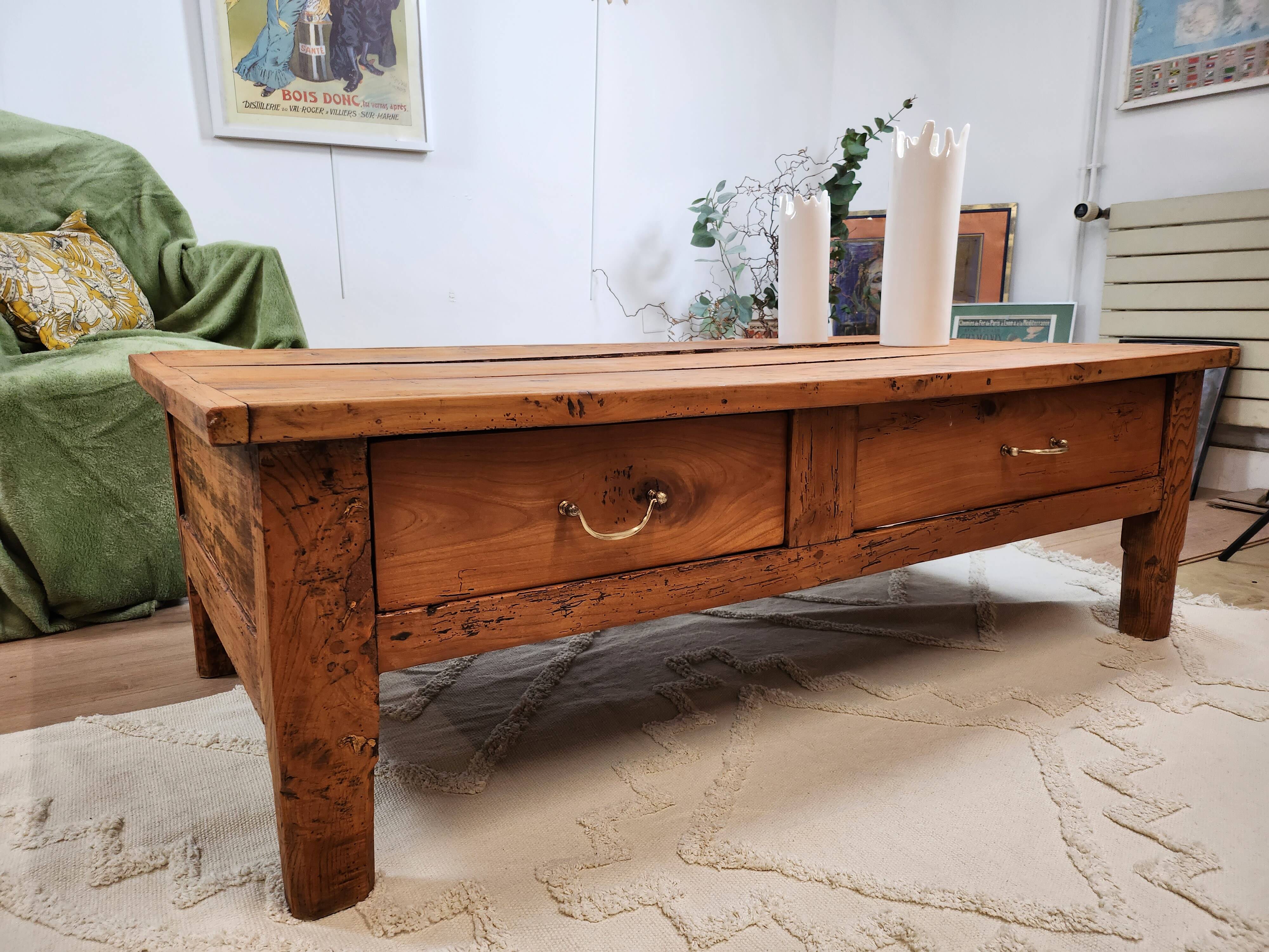 Farmhouse coffee table