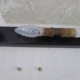 Vintage brutalist wall light J.T. Kalmar, Austria, 1960s.