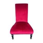 Warmer period Napoleon III red velvet